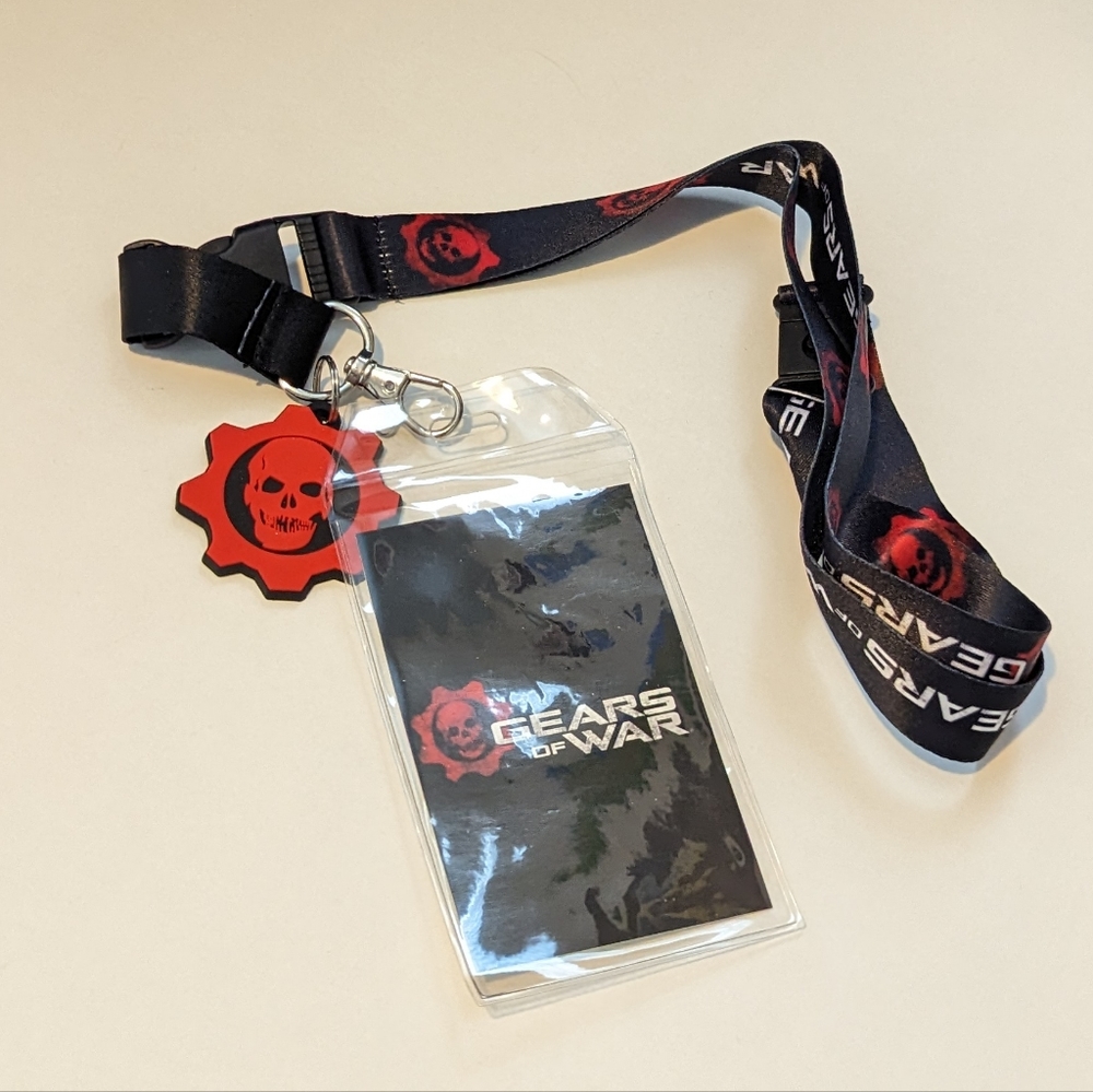 Gears of War BRAND NEW Lanyard